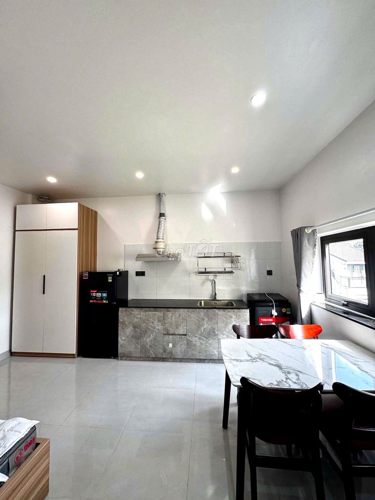 CHO THUÊ CĂN HỘ STUDIO FULL NỘI THẤT ĐƯỜNG PHAN CHU TRINH