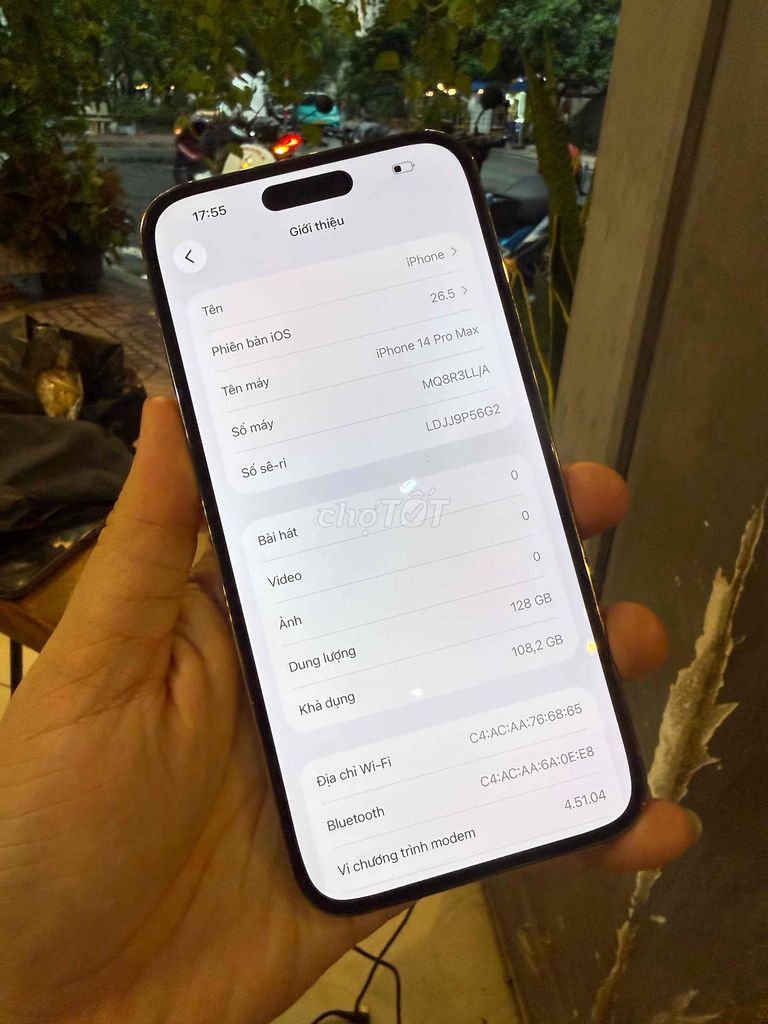 iPhone 14 Pro Max 128GB 2 sim máy qt full cn đẹp k. Mua bán Điện thoại tại Thành phố Sa Đéc Đồng Tháp được đăng bởi trà văn lâm hình 1