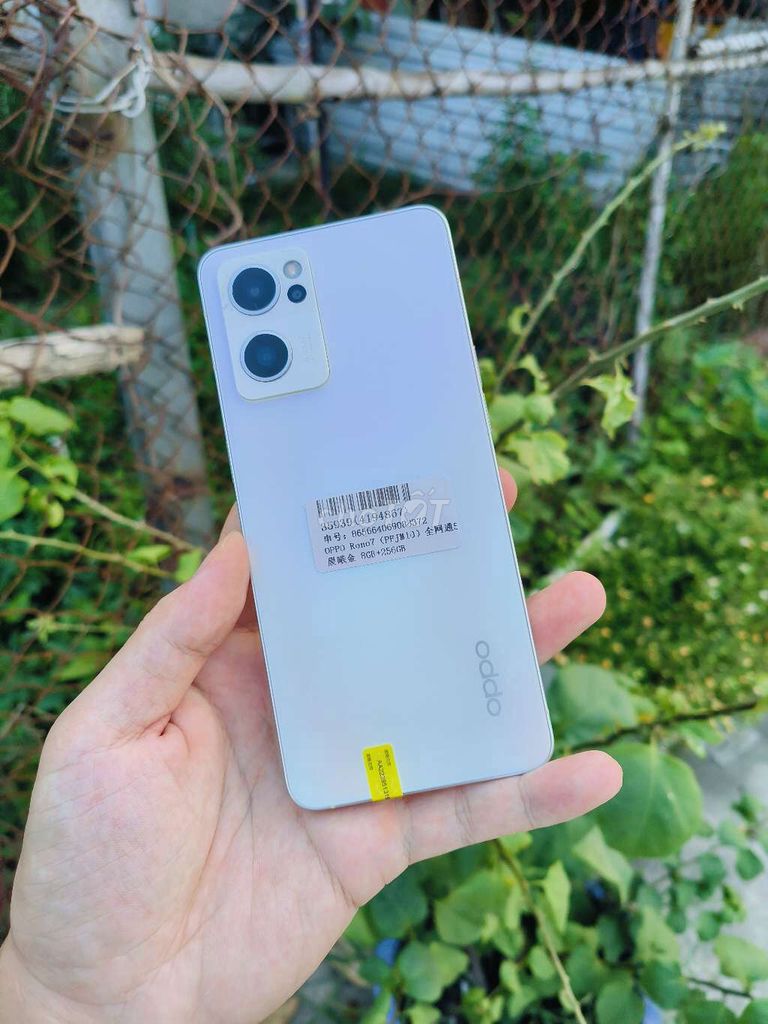 Oppo Reno7 5G 256GB Trắng Đã sử dụng. Mua bán Điện thoại tại Thành phố Thủ Dầu Một Bình Dương được đăng bởi HUNG MOBILE  hình 1