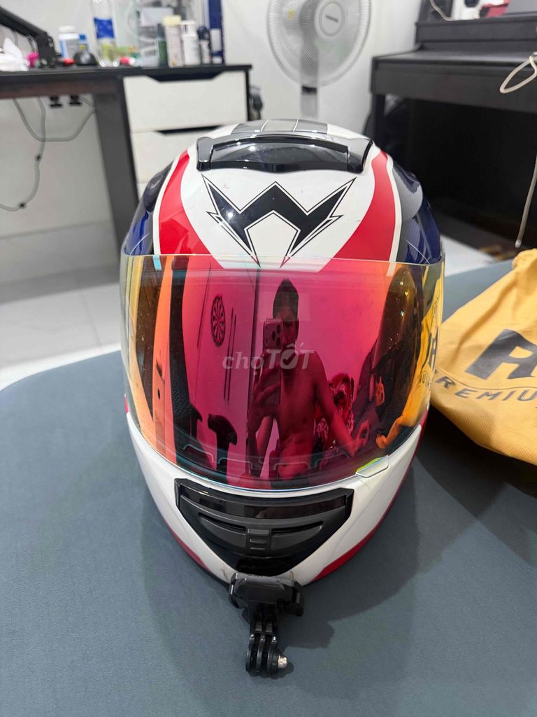 Mũ bảo hiểm Fullface Honda Đỏ. Mua bán Phụ kiện thời trang khác tại Quận 5 Tp Hồ Chí Minh được đăng bởi Tuan hình 1