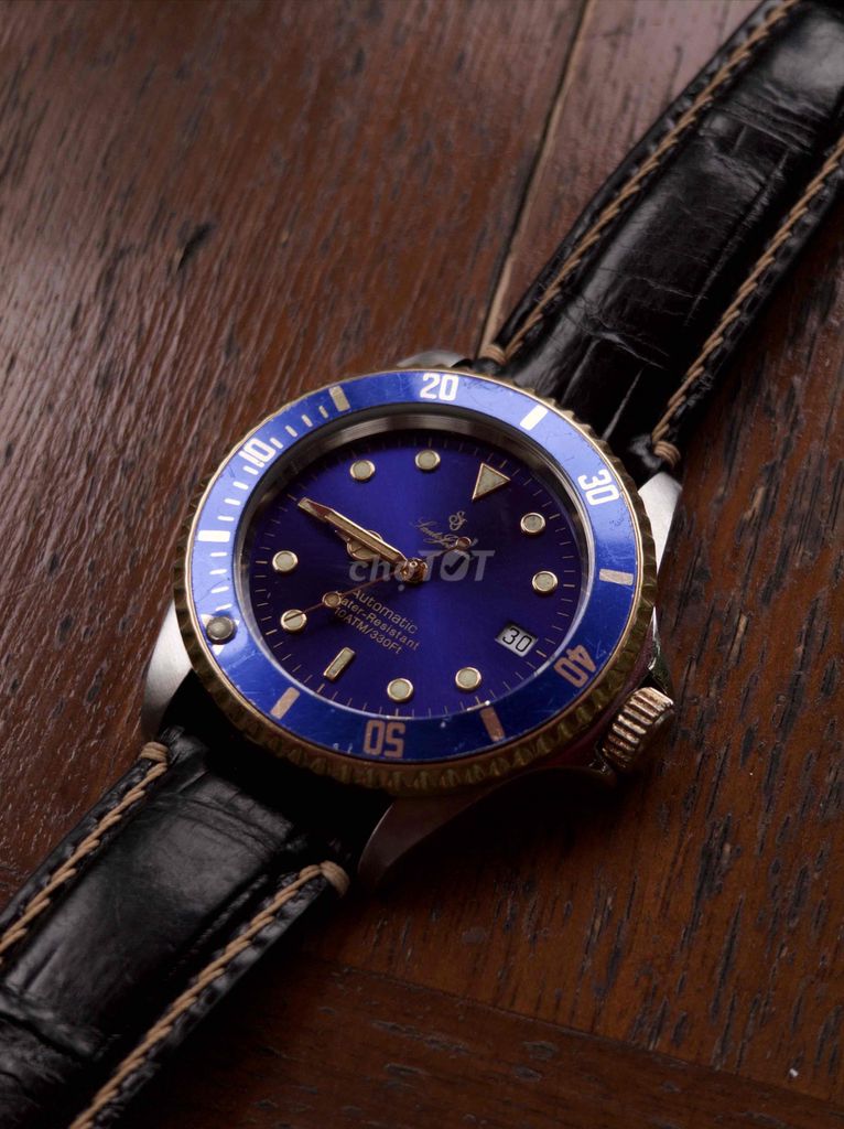 Đồng hồ Nam Thụy Sỹ Automatic Dây da. Mua bán Đồng hồ tại Huyện Thanh Trì Hà Nội được đăng bởi Đồng hồ 2hand Giang còi  hình 1