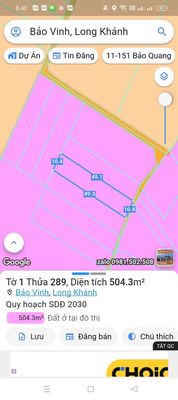 Chính chủ cần bán. Mua bán đất tại Thành phố Long Khánh Đồng Nai được đăng bởi Lê Trần Thái Thanh