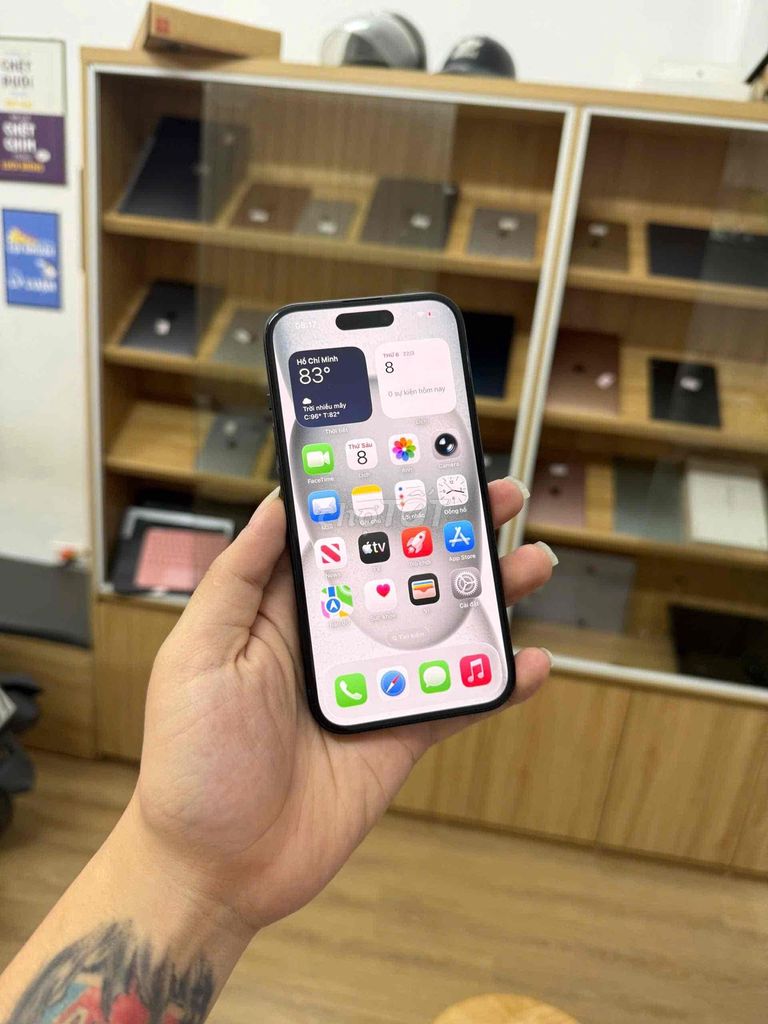 iPhone 15 QTE 128G Đen. Mua bán Điện thoại tại Quận Đống Đa Hà Nội được đăng bởi KT Hà Nội Mobile hình 1