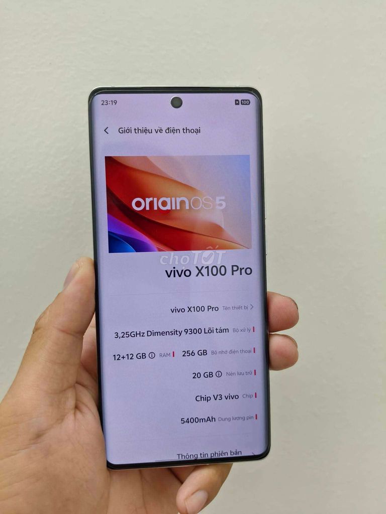 Vivo X100 Pro 256GB. Mua bán Điện thoại tại Quận Nam Từ Liêm Hà Nội được đăng bởi Jason nguyên hình 1