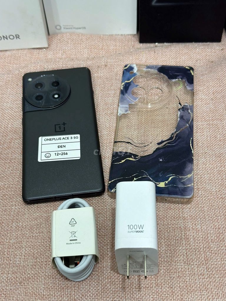 OnePlus ACE 3 5G 12/256 Đen sạc 100w vooc có COD. Mua bán Điện thoại tại Quận Hoàng Mai Hà Nội được đăng bởi Trần Ngọc Hiếu hình 1