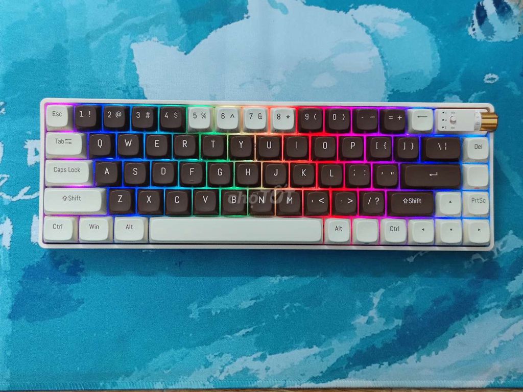 Bàn phím cơ Royalaxe R68 - Hotswap - Led RGB