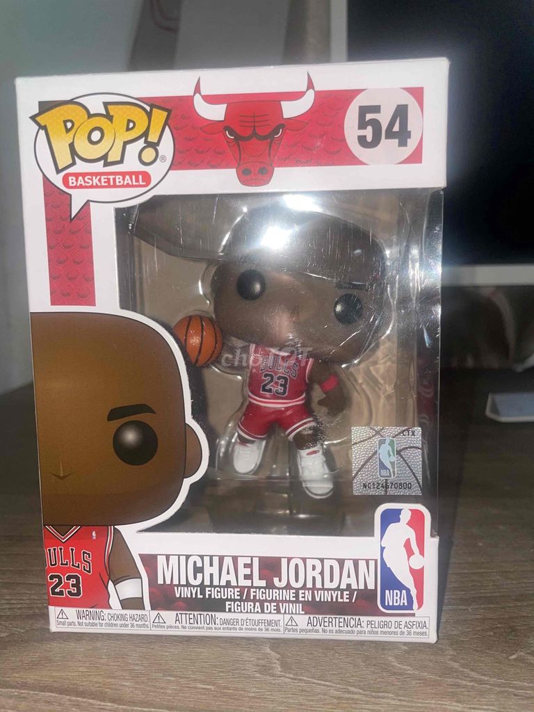 figure MICHAEL JORDAN funko pop figure #54 mô hinh