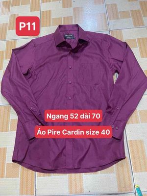Áo somi Pire Cardin size 40. Mua bán Quần áo tại Quận 12 Tp Hồ Chí Minh được đăng bởi HT 86