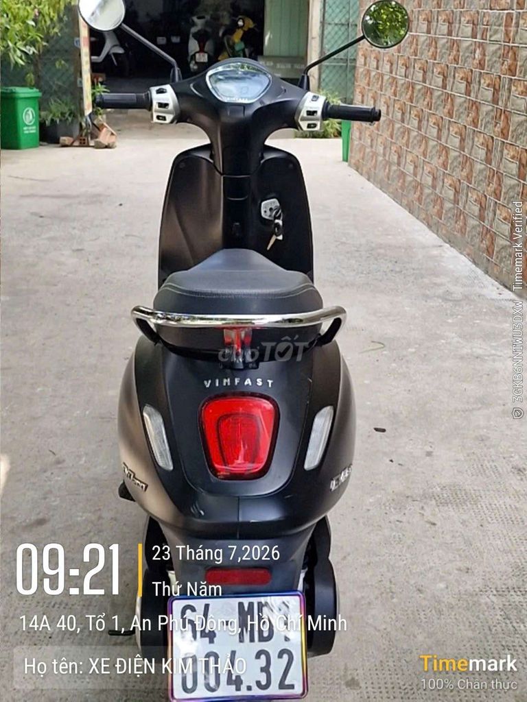 Vinfast Evo 200 . Biển MĐ