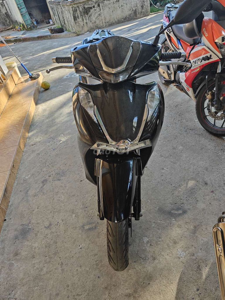 Двигатель Хонда SH 150cc 2020, черный