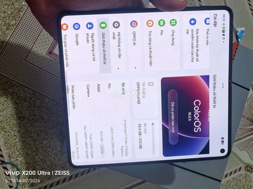 Oppo N3 VN 16GB 512GB Đen Đã sử dụng. Mua bán Điện thoại tại Thành phố Biên Hòa Đồng Nai được đăng bởi  dương hà  hình 1