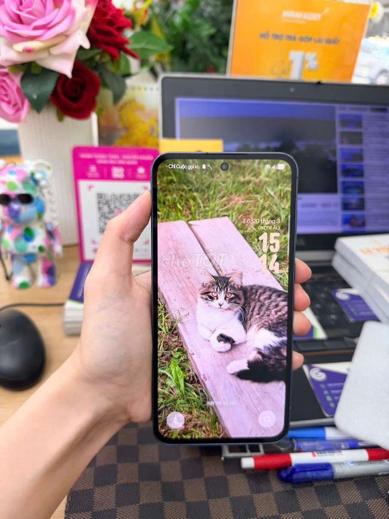 Samsung Galaxy A55 5G 256GB Xanh. Mua bán Điện thoại tại Quận 12 Tp Hồ Chí Minh được đăng bởi Minh phương hình 1
