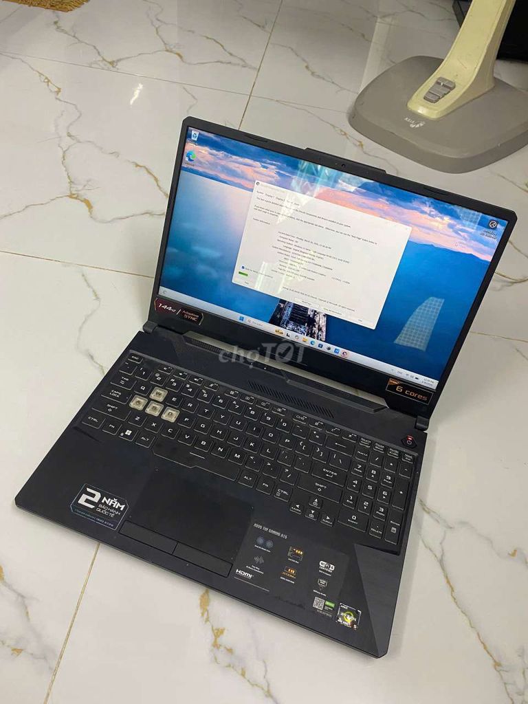 ASUS TUF Gaming A15 AMD Ryzen 5 8GB Đen. Mua bán Laptop tại Quận Phú Nhuận Tp Hồ Chí Minh được đăng bởi NGỌC MINH hình 1