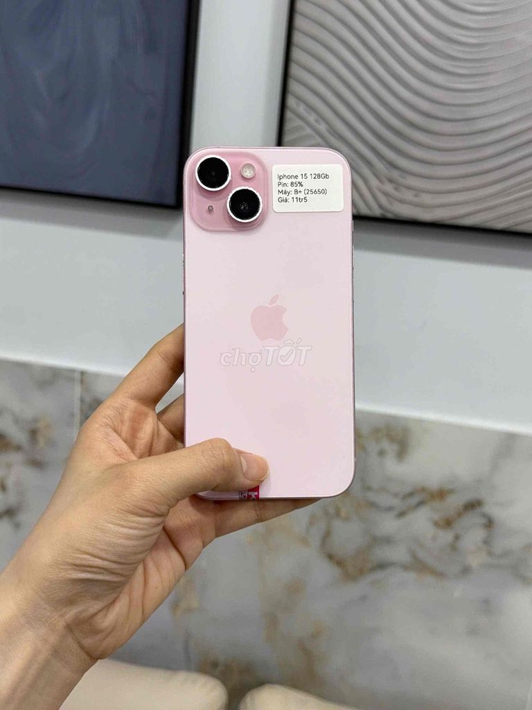 iPhone 15 128Gb quốc tế kha bản khay sim zin áp. Mua bán Điện thoại tại Huyện Hóc Môn Tp Hồ Chí Minh được đăng bởi SIRI STORE HCM hình 1