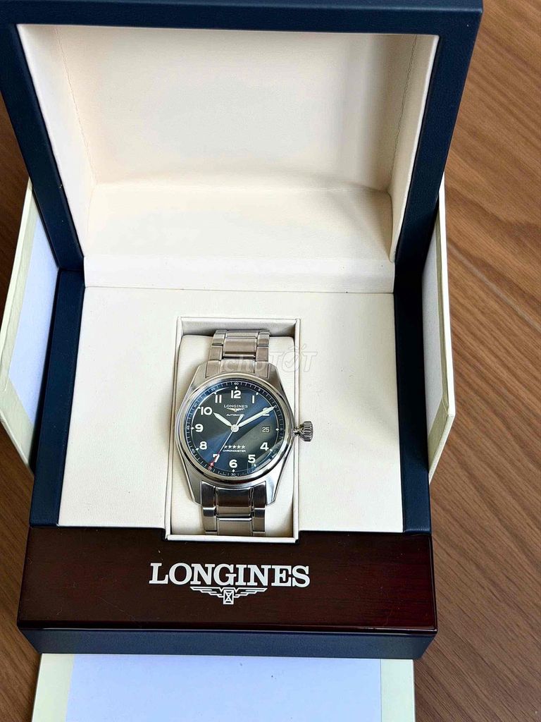 Longines Spirit L3.810.4.93.6 Xanh 40mm cực hot. Mua bán Đồng hồ tại Quận Hoàng Mai Hà Nội được đăng bởi tuấn ninh  hình 1