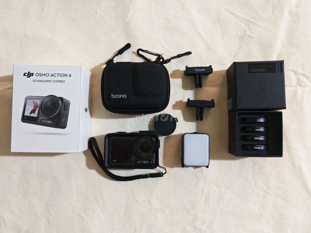 Camera hành động DJI Osmo Action 4 Đen Đã sử dụng. Mua bán Máy ảnh, Máy quay tại Huyện Hớn Quản Bình Phước được đăng bởi Trịnh Hồ Khánh Duy hình 1