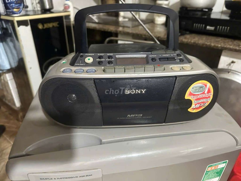 Đài cassette CD Sony CFD-S03CP. Mua bán Tivi, Âm thanh tại Quận Tân Phú Tp Hồ Chí Minh được đăng bởi bi  hình 1