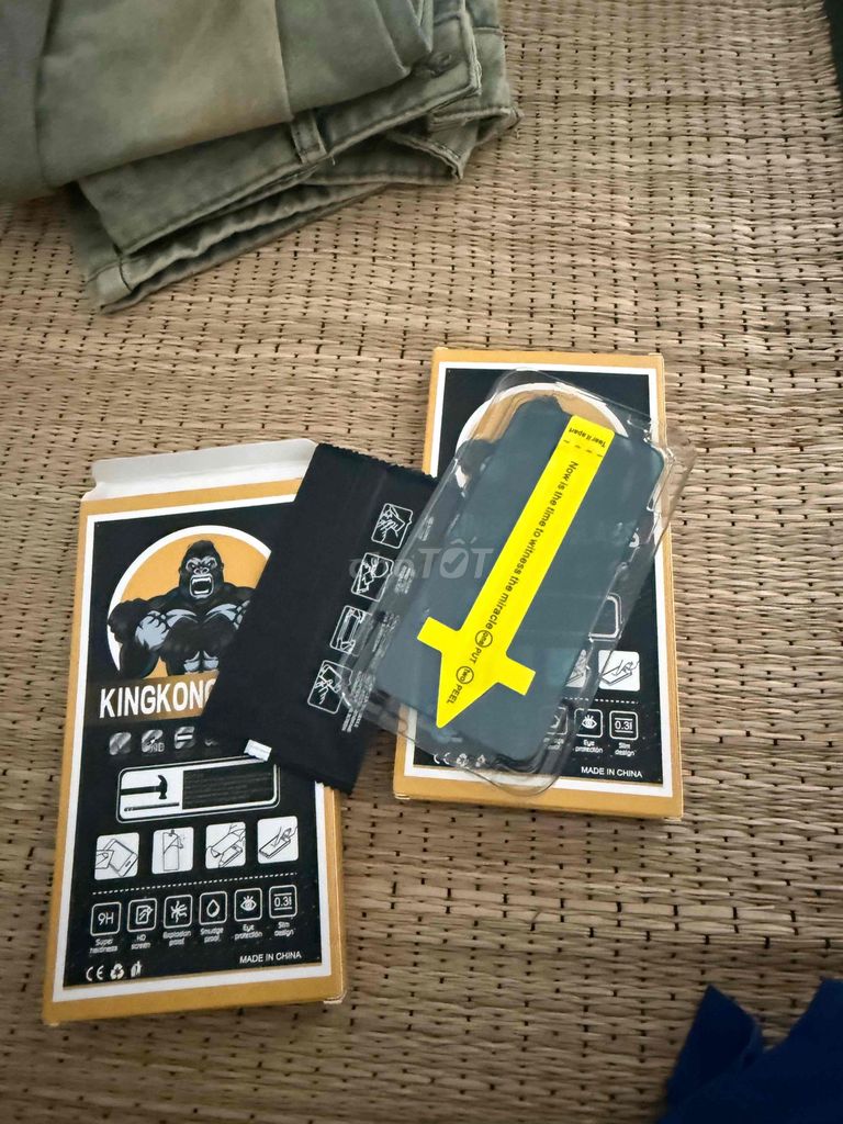 Cường lực Kingkong Glass iPhone X/XS/11 Pro Đen. Mua bán Phụ kiện (Màn hình, Chuột...) tại Thành phố Phan Thiết Bình Thuận được đăng bởi Nguyễn tiến mạnh hình 1