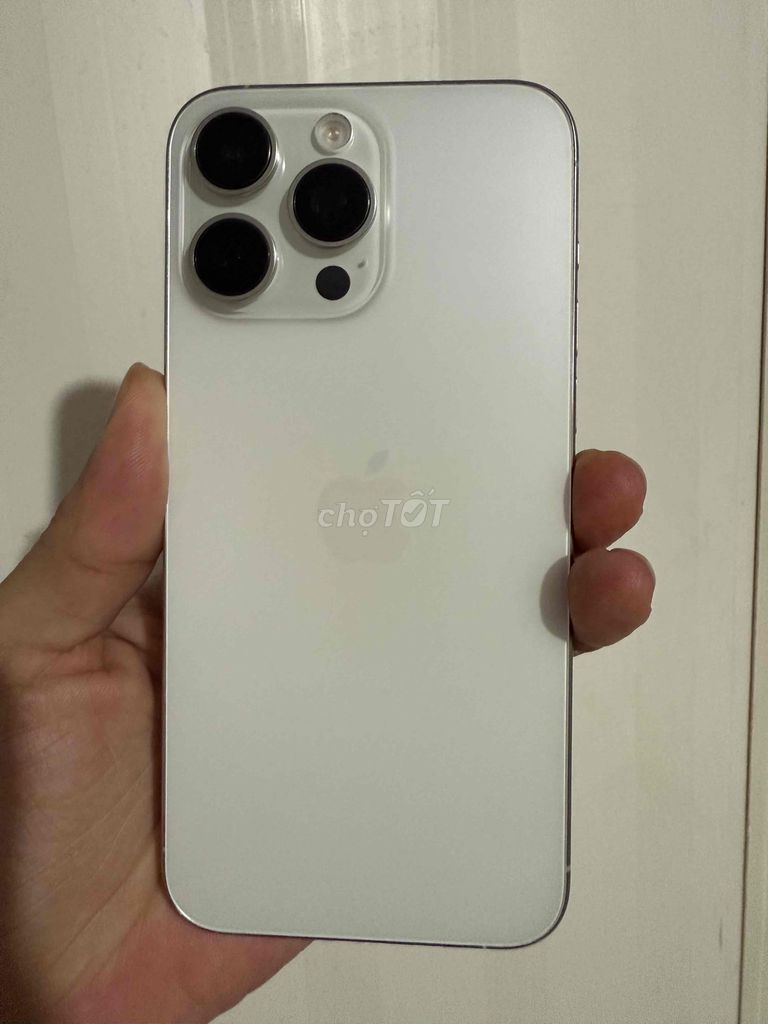 Apple iPhone 15 Pro Max 256GB Trắng. Mua bán Điện thoại tại Huyện Vĩnh Tường Vĩnh Phúc được đăng bởi anh tú hình 1