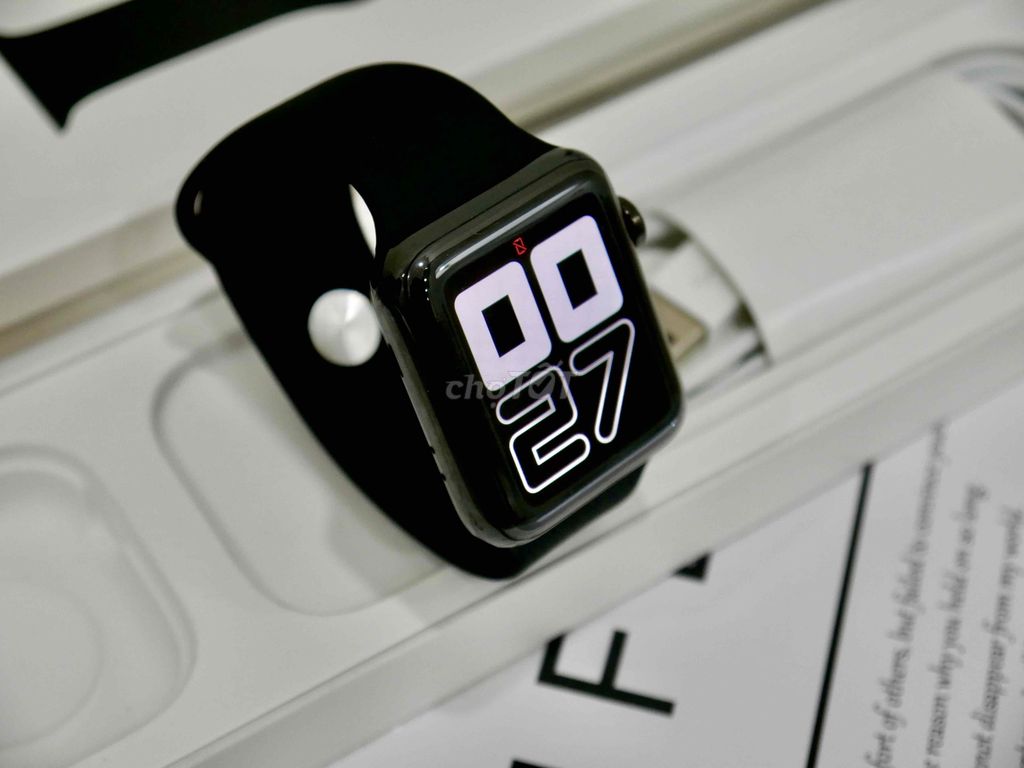 Apple Watch Series 3 42mm Thép Đen Đẹp 99%. Mua bán Thiết bị đeo thông minh tại Quận Gò Vấp Tp Hồ Chí Minh được đăng bởi KHÁNH HUNTER hình 6