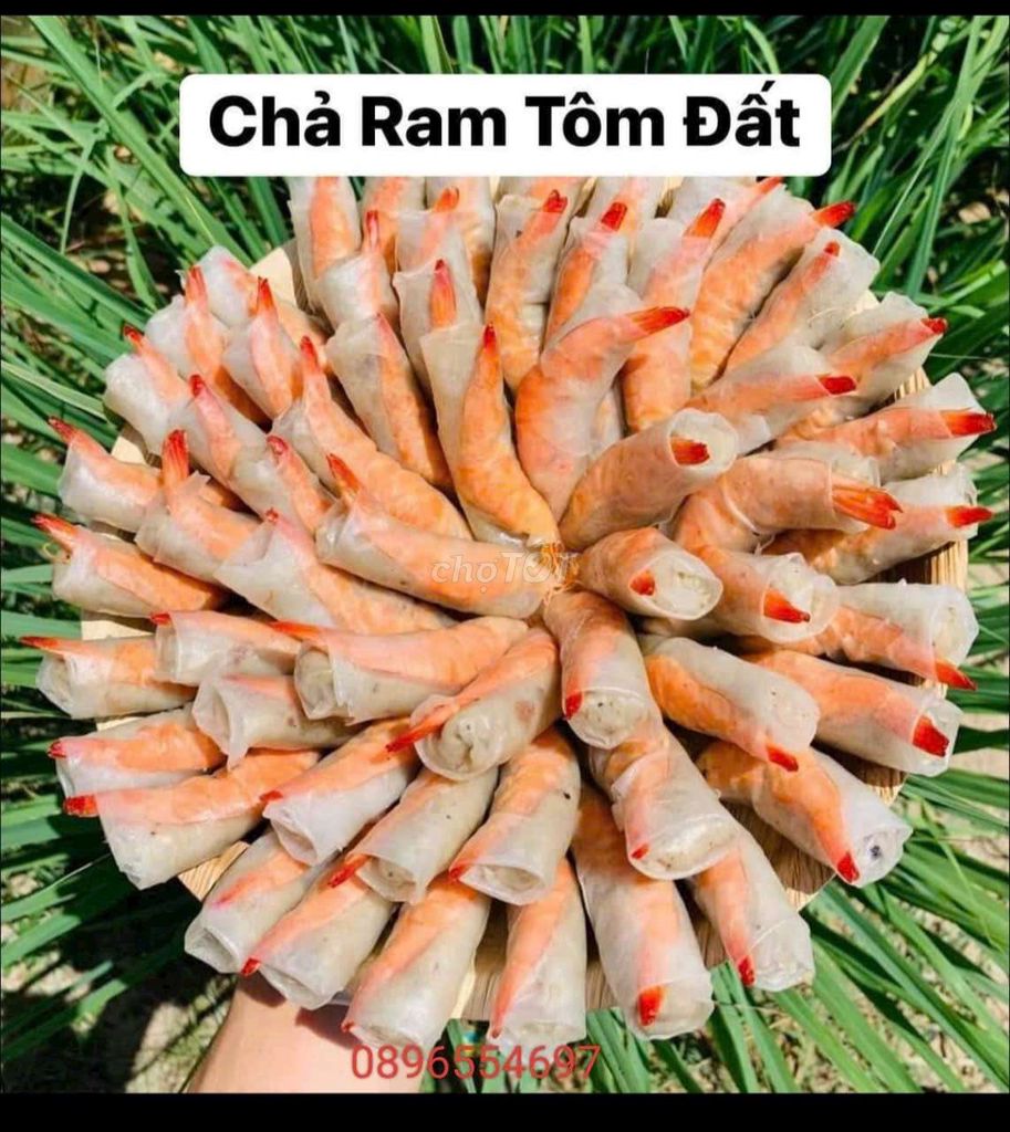 Chả ram tôm đất  bình định