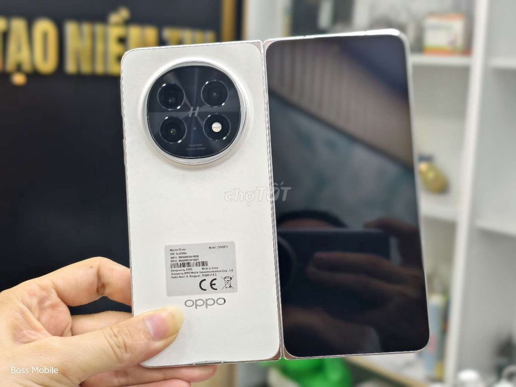 Oppo Find N5 512GB Trắng quốc tế zin giá rẻ. Mua bán Điện thoại tại Quận Hai Bà Trưng Hà Nội được đăng bởi Boss Mobile hình 1