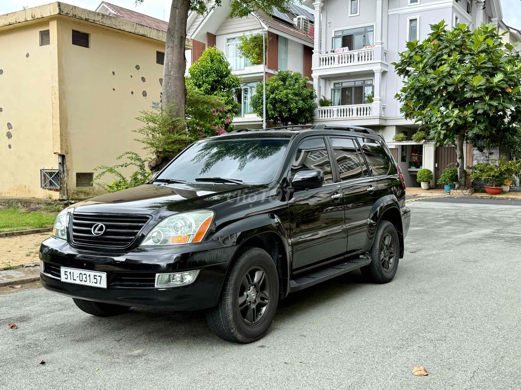 Lexus GX470 2007 чёрный