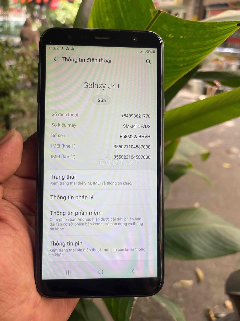 Samsung Galaxy J4+ Đen Đã sử dụng. Mua bán Điện thoại tại Quận 8 Tp Hồ Chí Minh được đăng bởi Lâm Khang hình 1