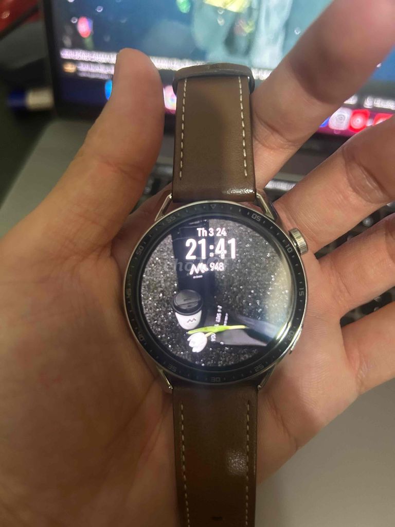 Huawei GT 3 Dây da 46 mm full box. Mua bán Thiết bị đeo thông minh tại Thành phố Thuận An Bình Dương được đăng bởi Vũ hình 1