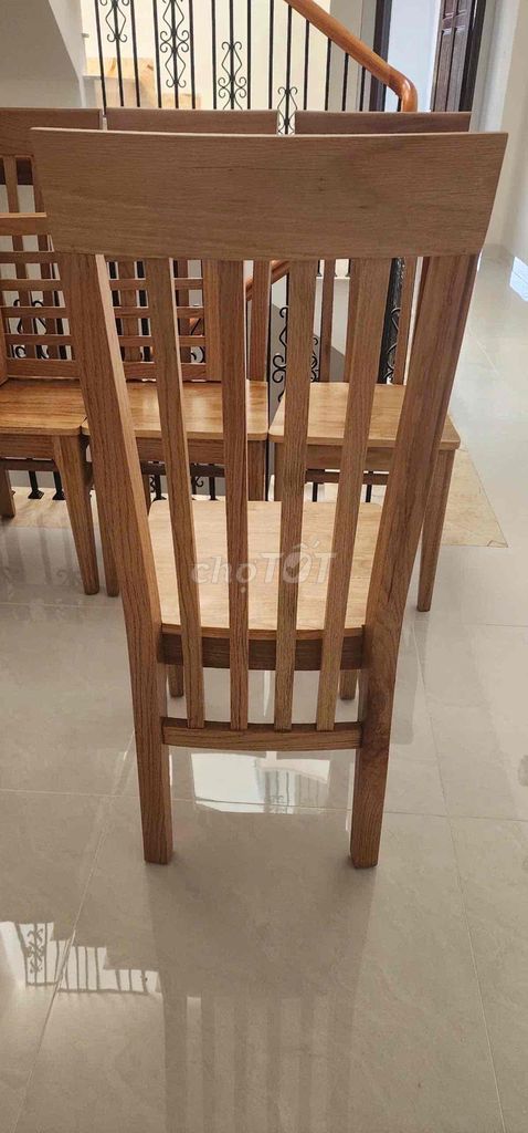cần bán 8 chiếc ghế Gỗ tự nhiên Vàng gỗ. Mua bán Bàn ghế tại Thành phố Nha Trang Khánh Hòa được đăng bởi john nguyễn hình 1