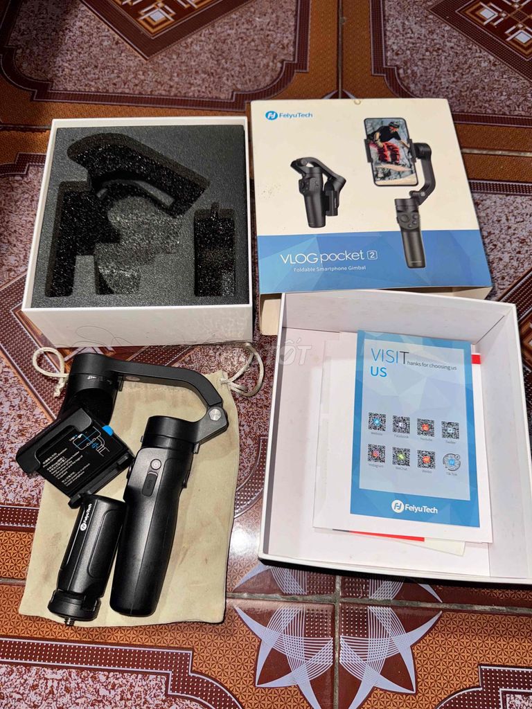 Gimbal Feiyu Vlog Poket2. Mua bán Máy ảnh, Máy quay tại Thành phố Huế Thừa Thiên Huế được đăng bởi Tuấn hình 1