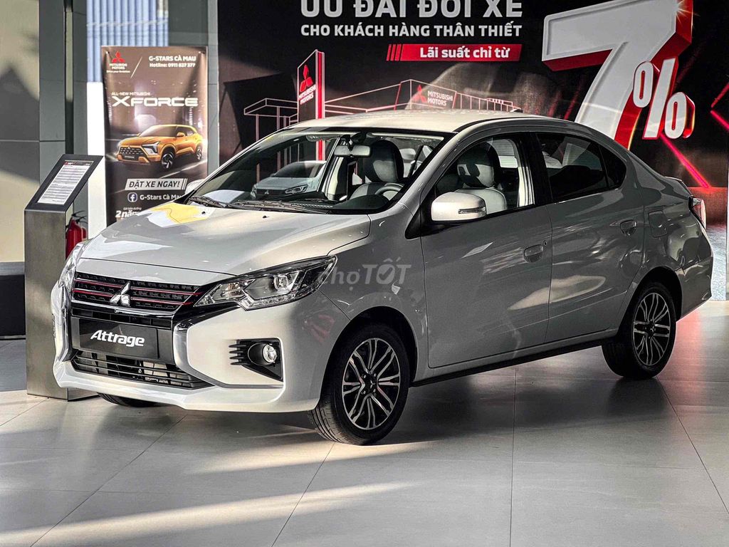 Mitsubishi Attrage AT 2024 tặng 150% phí TB. Mua bán Ô tô tại Quận Cái Răng Cần Thơ được đăng bởi Đại Lý Mitsubishi Cần Thơ  hình 1