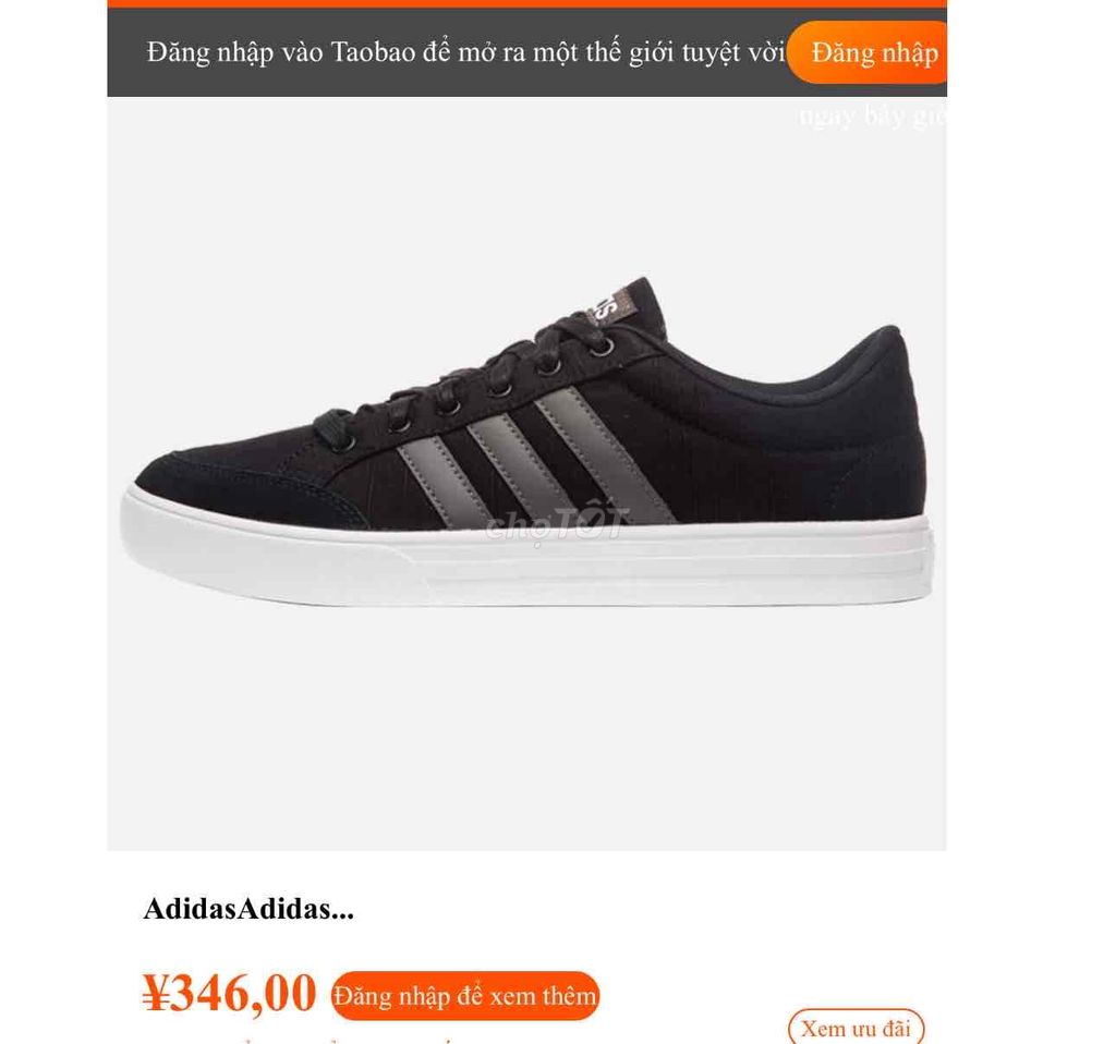 [CHÍNH HÃNG] [Mới 98%] Adidas VS Set, mua mới 1tr5