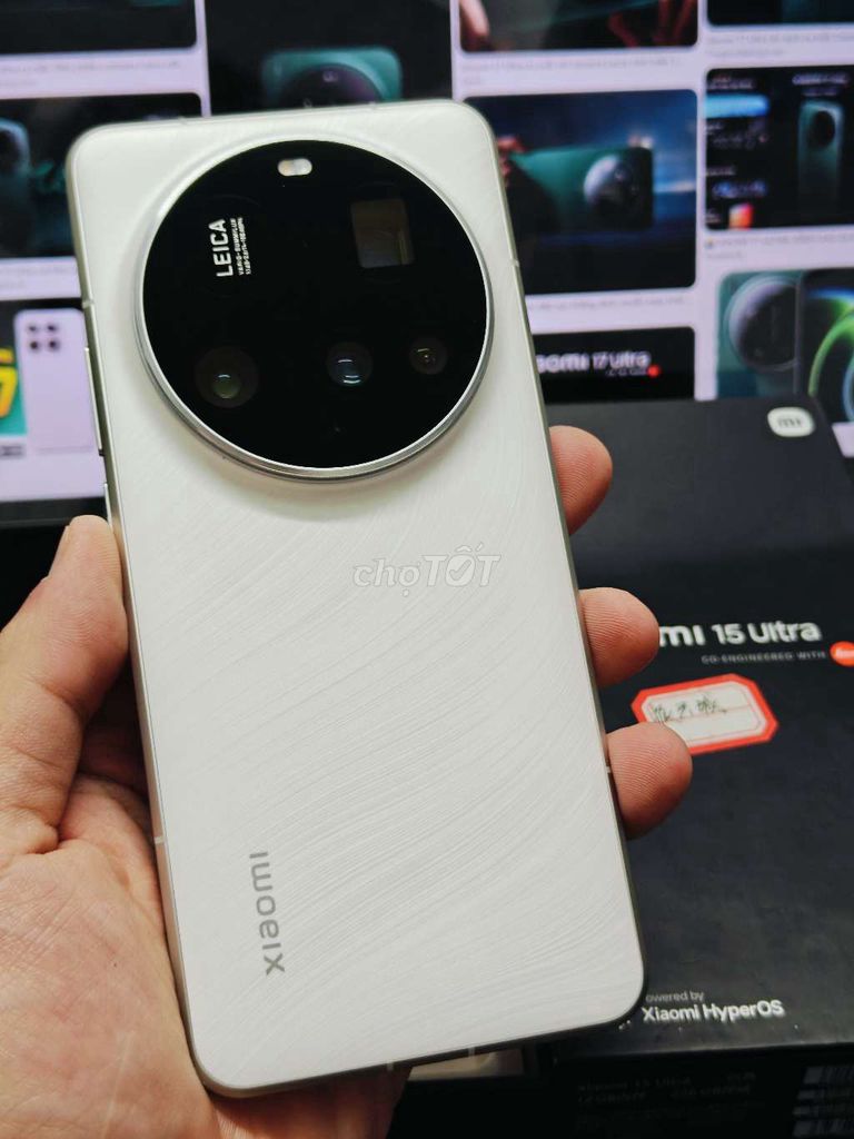 Xiaomi 15 Ultra 256GB Trắng 99%. Mua bán Điện thoại tại Quận Hà Đông Hà Nội được đăng bởi Tài hình 1