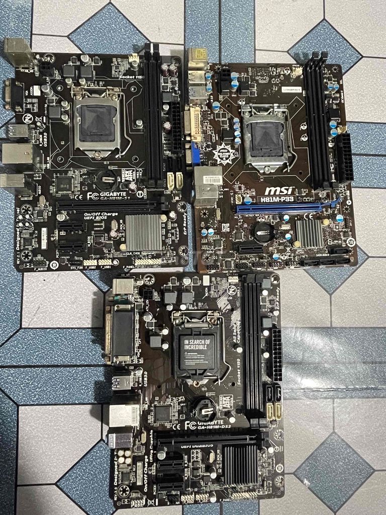 Gigabyte MSI H81. Mua bán Linh kiện (RAM, Card...) tại Quận 7 Tp Hồ Chí Minh được đăng bởi KienTao hình 1