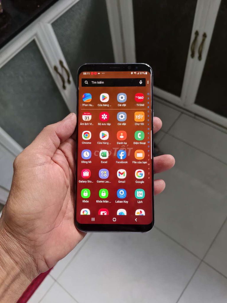 Samsung Galaxy S8 Plus 64GB Đen. Mua bán Điện thoại tại Thành phố Trà Vinh Trà Vinh được đăng bởi Quí  hình 1