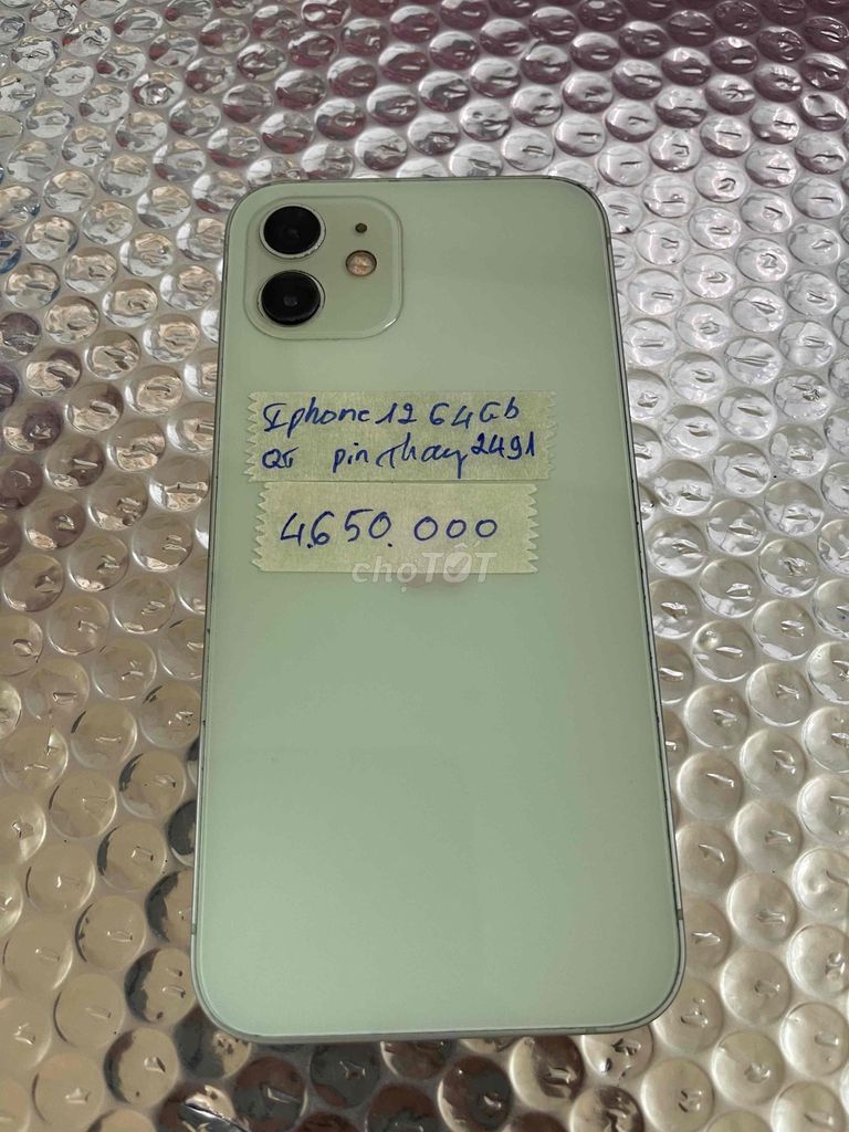 Iphone 12 64GB QT. Mua bán Điện thoại tại Quận Ninh Kiều Cần Thơ được đăng bởi Cầm Đồ Anh Quý hình 1
