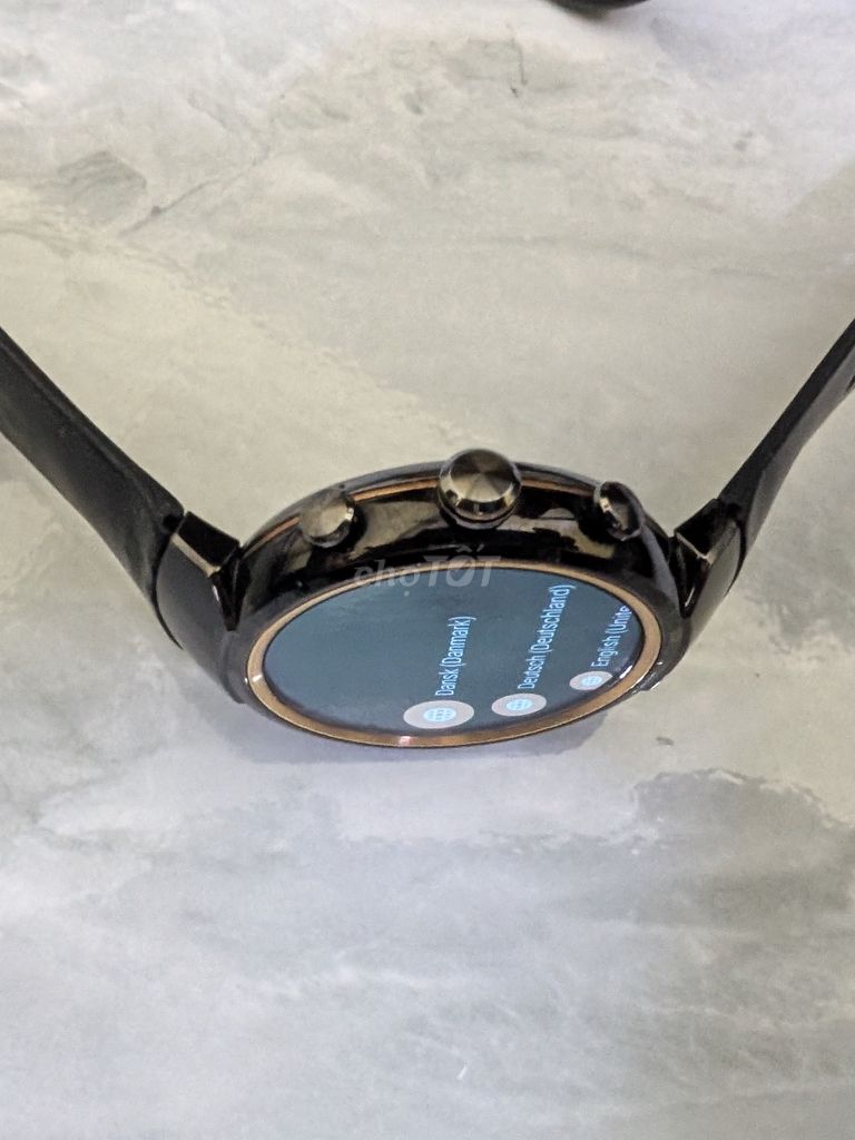 ASUS ZenWatch Đen. Mua bán Thiết bị đeo thông minh tại Thị xã Quảng Yên Quảng Ninh được đăng bởi Nguyễn Dũng hình 1