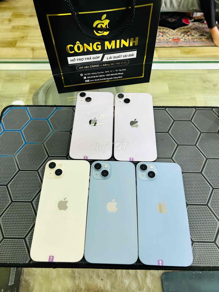 📲 Iphone 14 Plus 128GB Quốc Tế Mỹ Zin Đẹp. Mua bán Điện thoại tại Thành phố Tây Ninh Tây Ninh được đăng bởi Công Minh Mobile hình 1