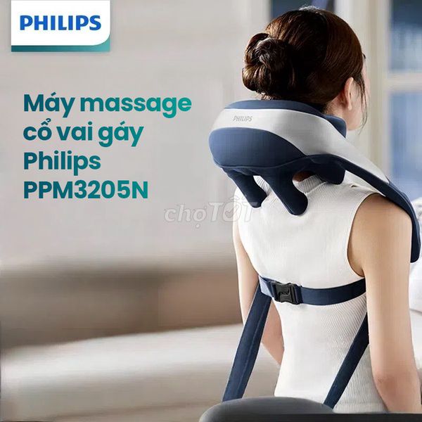 Máy massage cổ vai gáy Philips PPM3552 Xanh đậm. Mua bán Nội thất, đồ gia dụng khác tại Quận Hải Châu Đà Nẵng được đăng bởi Thuần Nguyễn hình 1