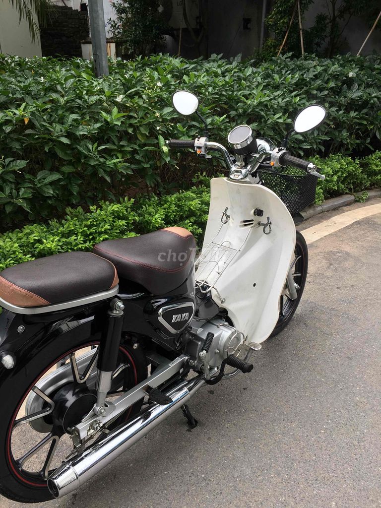 Honda Cúp 50cc 2022 Bản đặc biệt Trắng đen. Mua bán Xe máy tại Quận Cầu Giấy Hà Nội được đăng bởi tranhoan hình 4