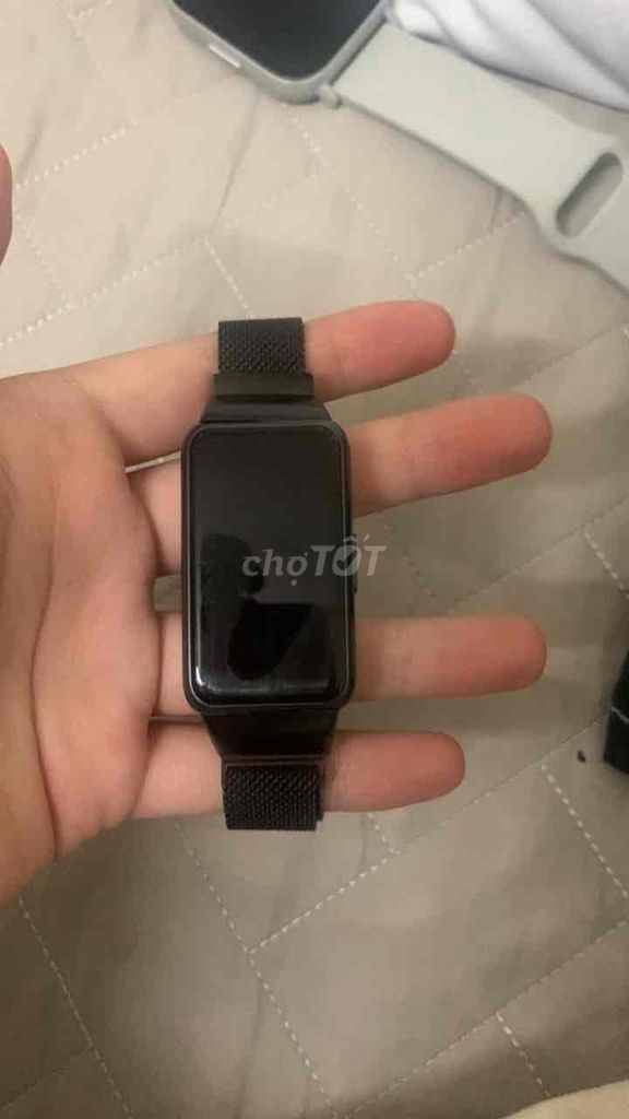 Huawei Band 7 Đen. Mua bán Thiết bị đeo thông minh tại Thành phố Hải Dương Hải Dương được đăng bởi em meo hình 1