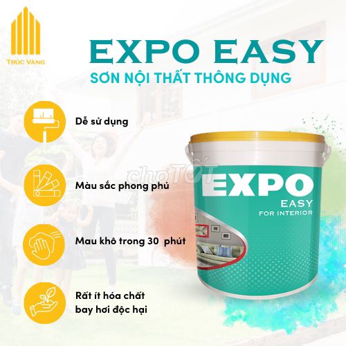 Sơn nước trong nhà Expo Easy Mờ 18L (ĐỦ MÀU)