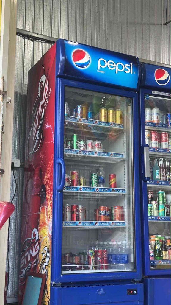 Tủ lạnh trưng bày Pepsi 650L Xanh Đỏ cũ. Mua bán Tủ lạnh tại Thành phố Hội An Quảng Nam được đăng bởi Bình Nguyên hình 1