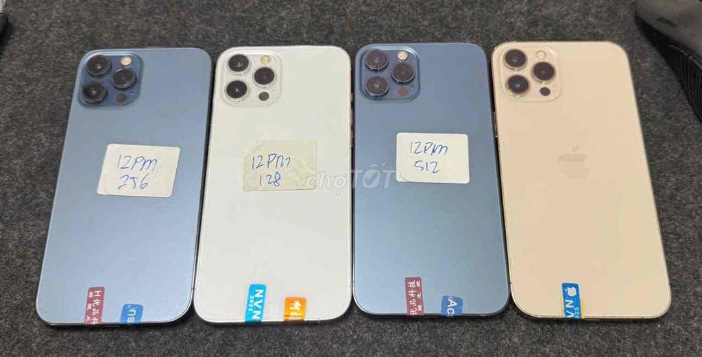 12Pro & 12ProMax 128 256 512gb lock 99 pin cao. Mua bán Điện thoại tại Quận Tân Bình Tp Hồ Chí Minh được đăng bởi NTA Store chuyên Iphone trả góp nợ xấu hình 1