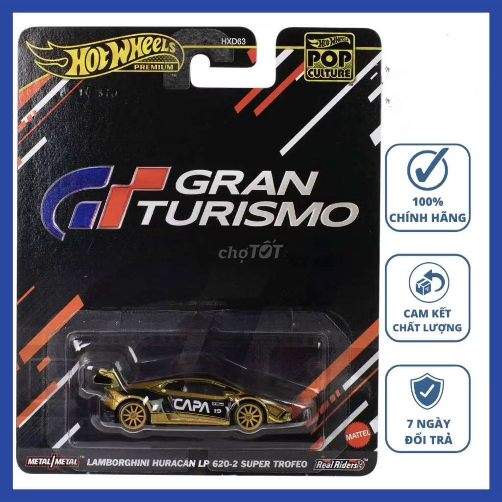 Xe mô hình Hot Wheels Gran Turismo Huracan LP-620. Mua bán Sở thích khác tại Quận 3 Tp Hồ Chí Minh được đăng bởi Bán hàng lạ hình 1