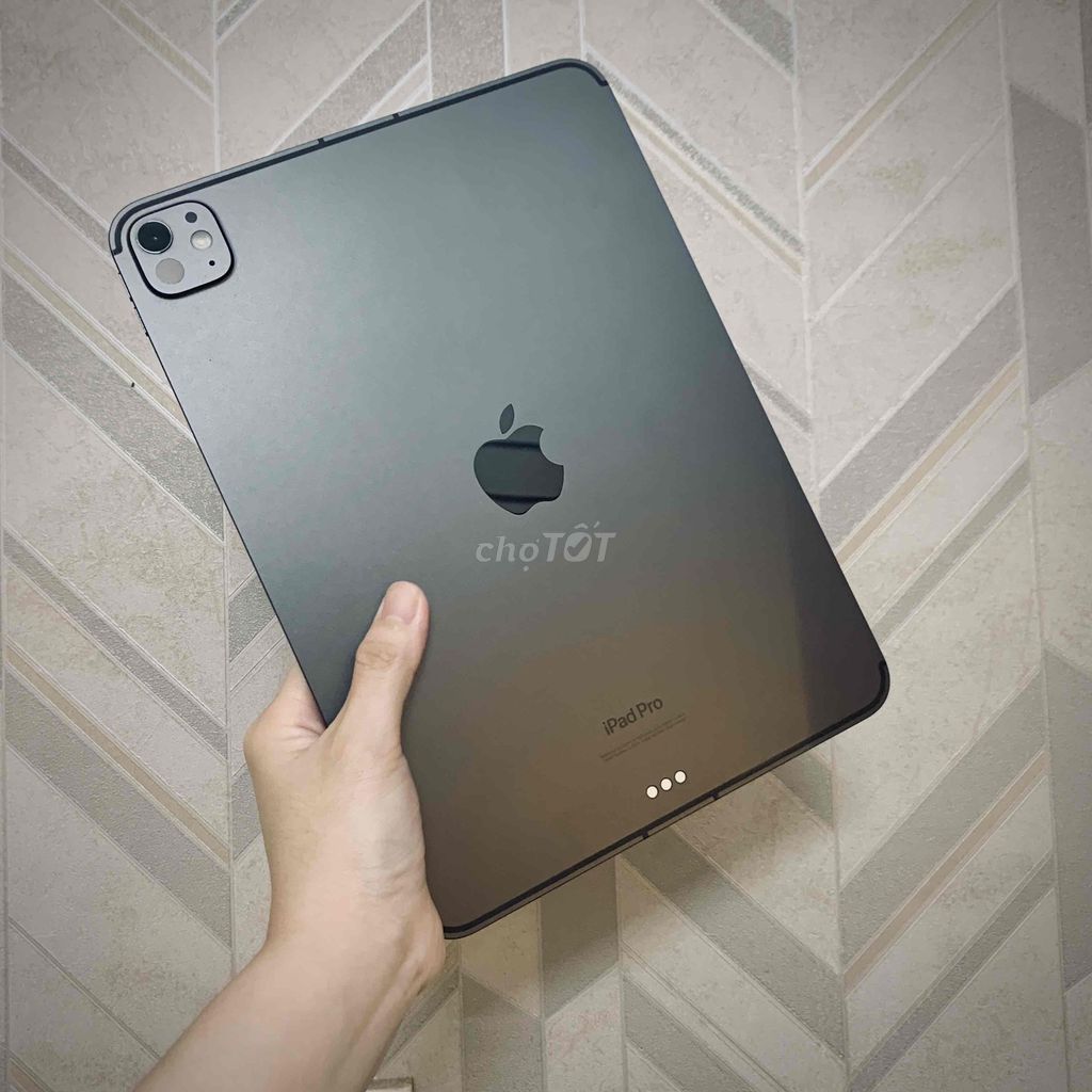 🩵iPad Pro M4 256gb 5G wifi Gray zinall. Mua bán Máy tính bảng tại Quận Ninh Kiều Cần Thơ được đăng bởi Táo Chất hình 1