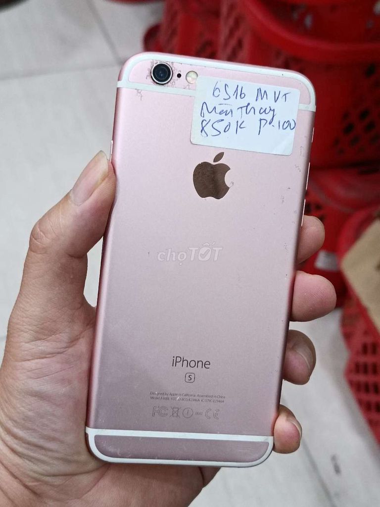 (Đà Nẵng) Thanh lý Iphone 6s mvt màn thay p100