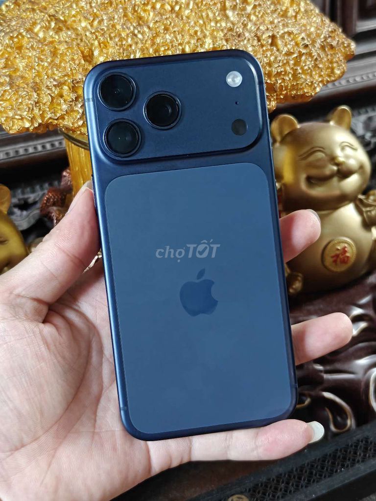 Apple 17 Pro Max 256GB Xanh. Mua bán Điện thoại tại Huyện Bình Lục Hà Nam được đăng bởi Thế Anh  hình 1
