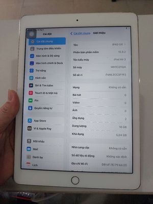 Ipad air 2 16g vàng. Mua bán Máy tính bảng tại Quận 1 Tp Hồ Chí Minh được đăng bởi ut